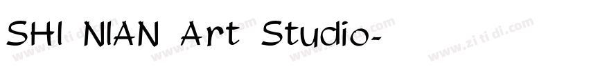 SHI NIAN Art Studio字体转换
